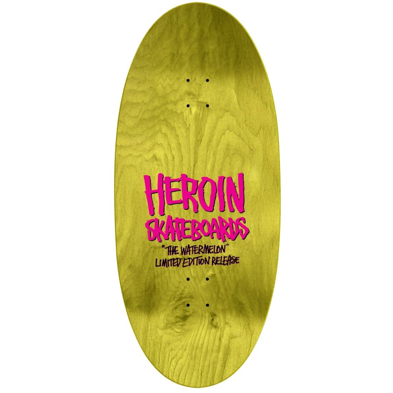Heroin Skateboards Quick Strike Limited 13.5 Watermelon Deck.
.