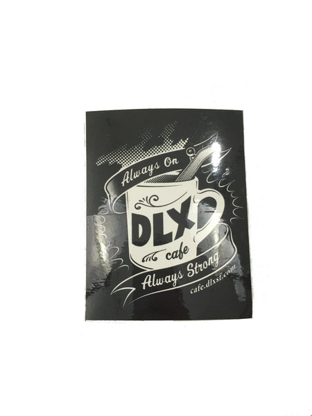 Deluxe - DLX Cafe Sticker