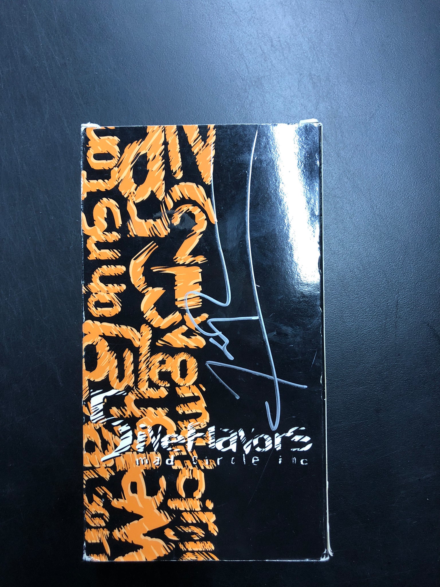 5 Flavors mad circle inc. VHS SIGNED BY KARL WATSON