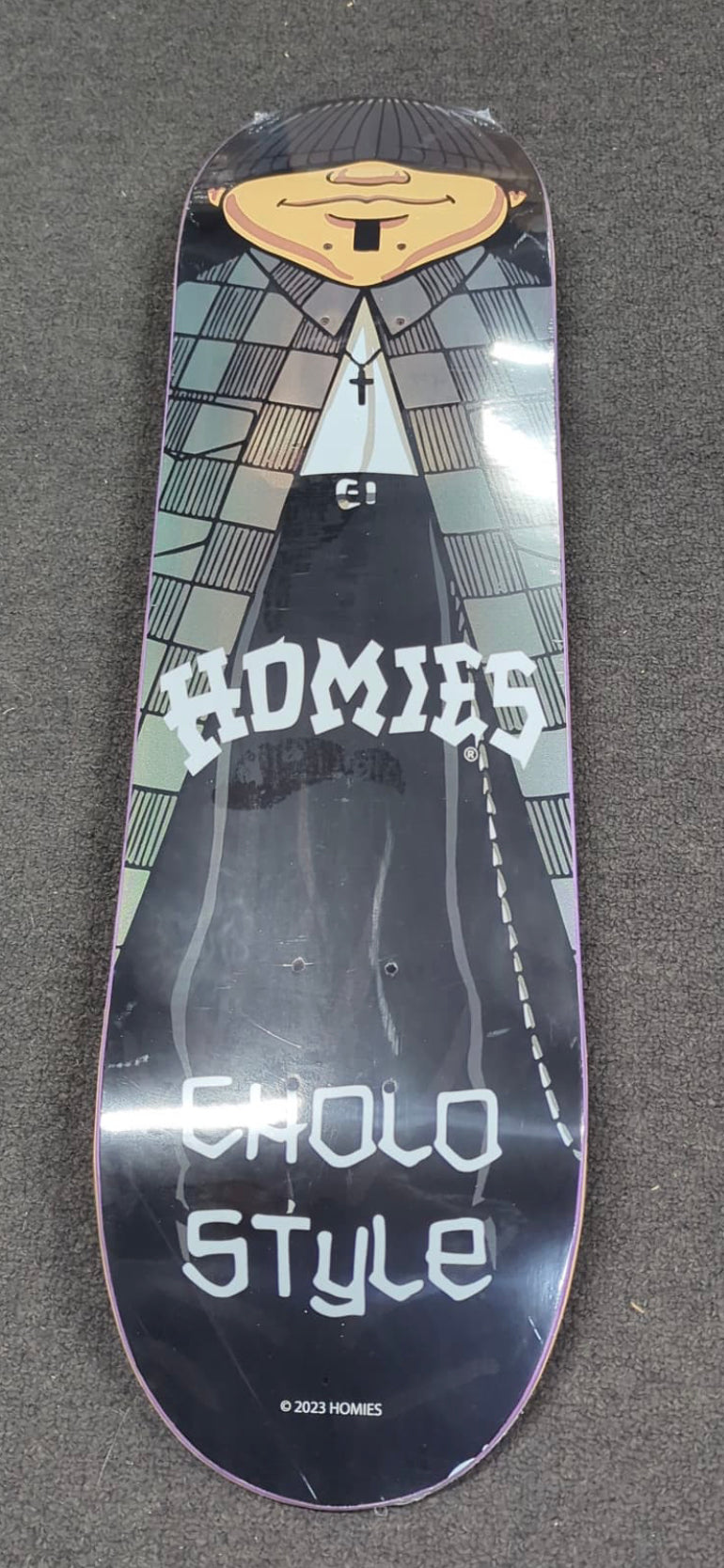 Homies skateboard Cholo Style