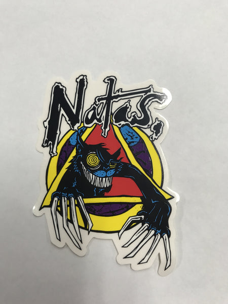 Natas Evil Cat SMA Sticker
