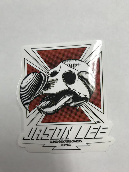 Blind Jason Lee Spoof Dodo skull Sticker